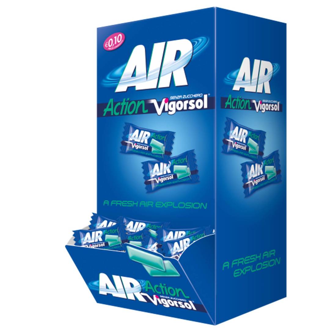 Vigorsol - Air Action Chewing Gum Monouso  1pz