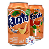 Fanta - Peach / Bevanda Gasata gusto Pesca 355ml