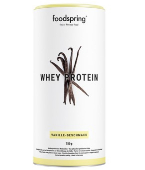 Foodspring  - Proteine Whey gusto Vaniglia 750g