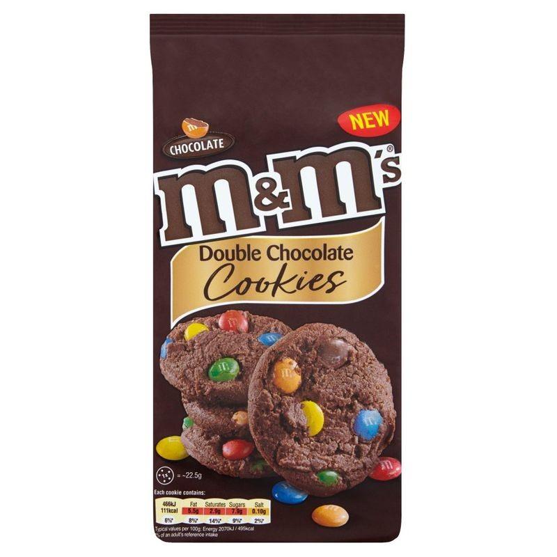 M&M'S  - Double Chocolate Cookies / Biscotti al Cioccolato con M&M's 180g