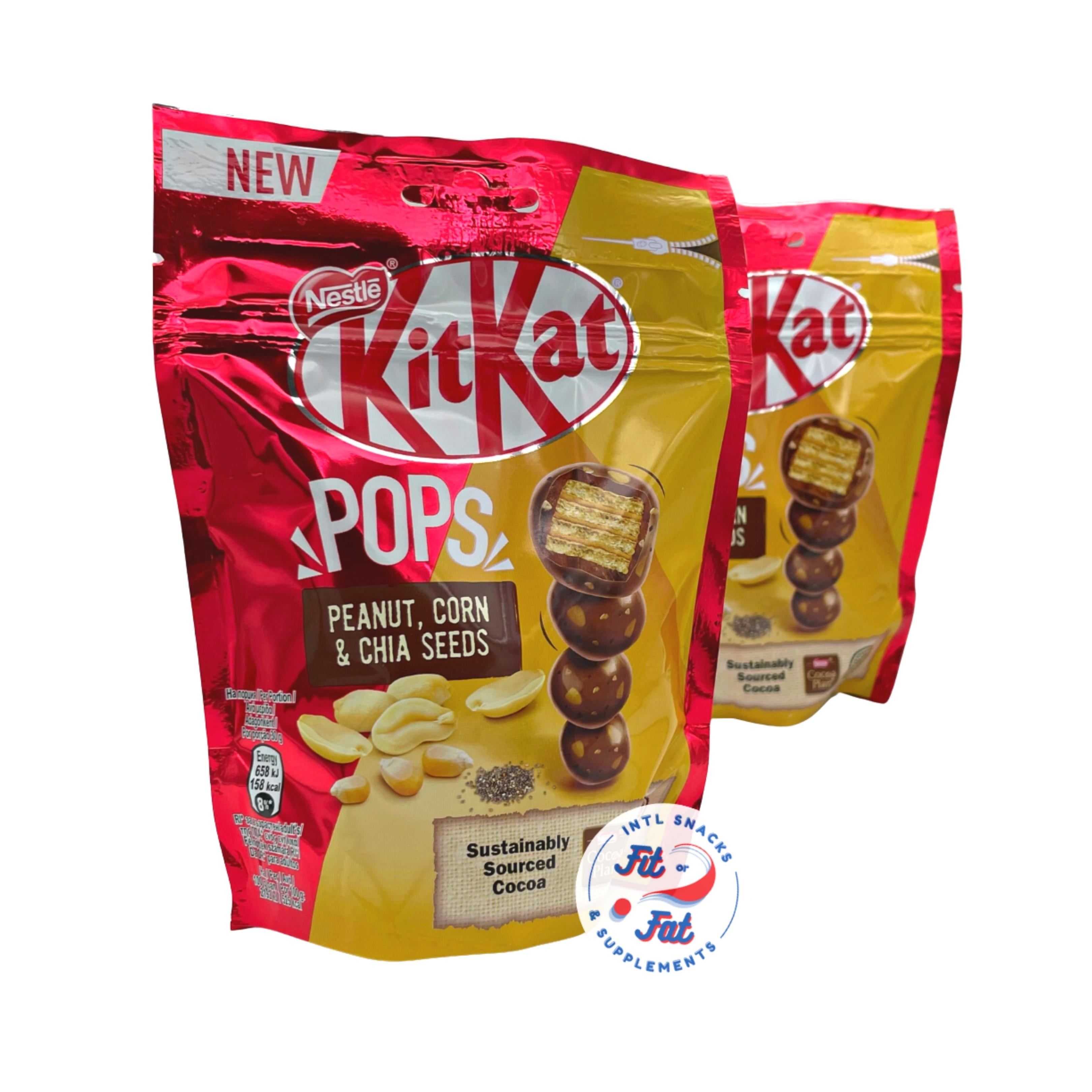 Kit Kat - Pops Peanut, Corn & Chia Seeds