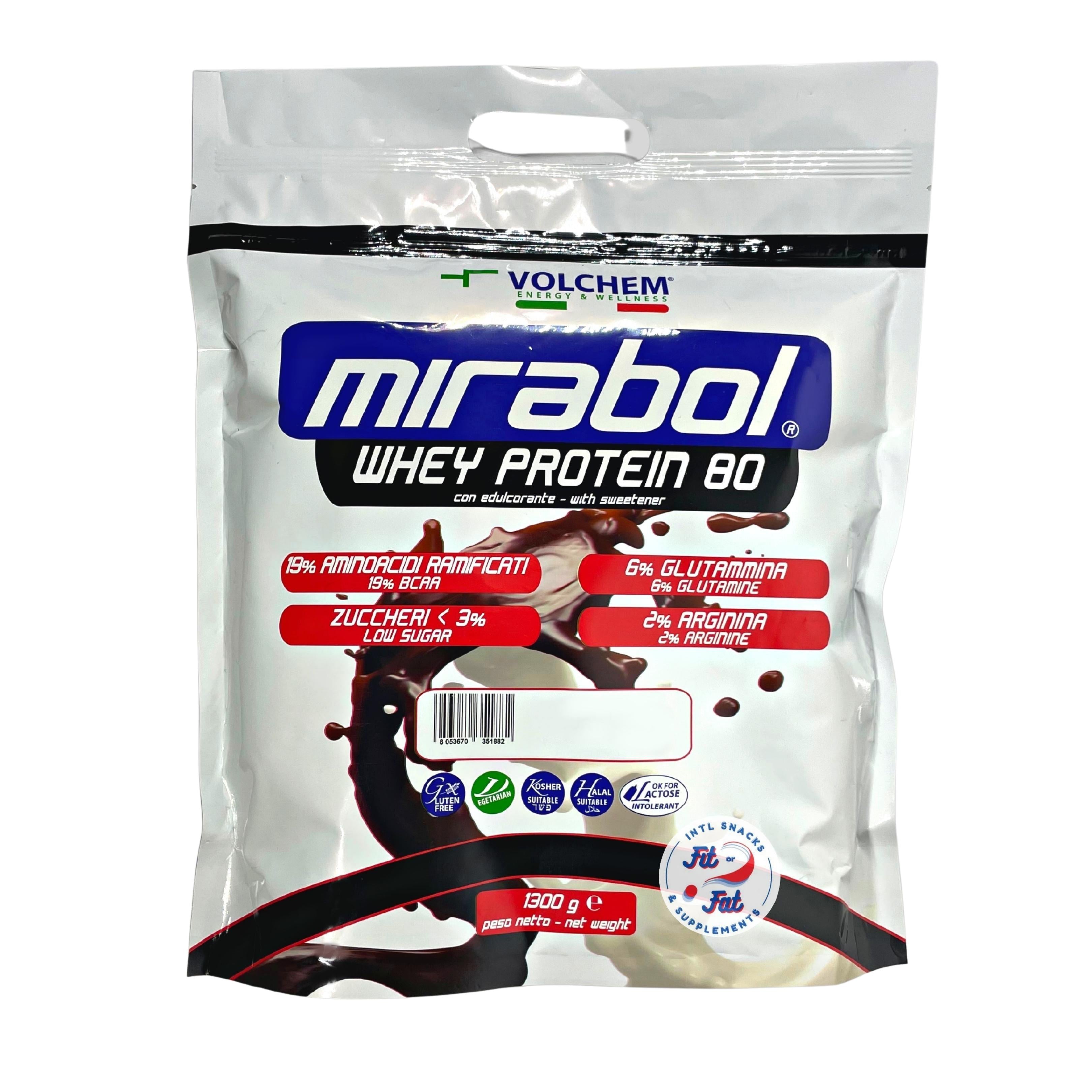 Volchem Mirabol Whey Protein 80% Yogurt 1300g