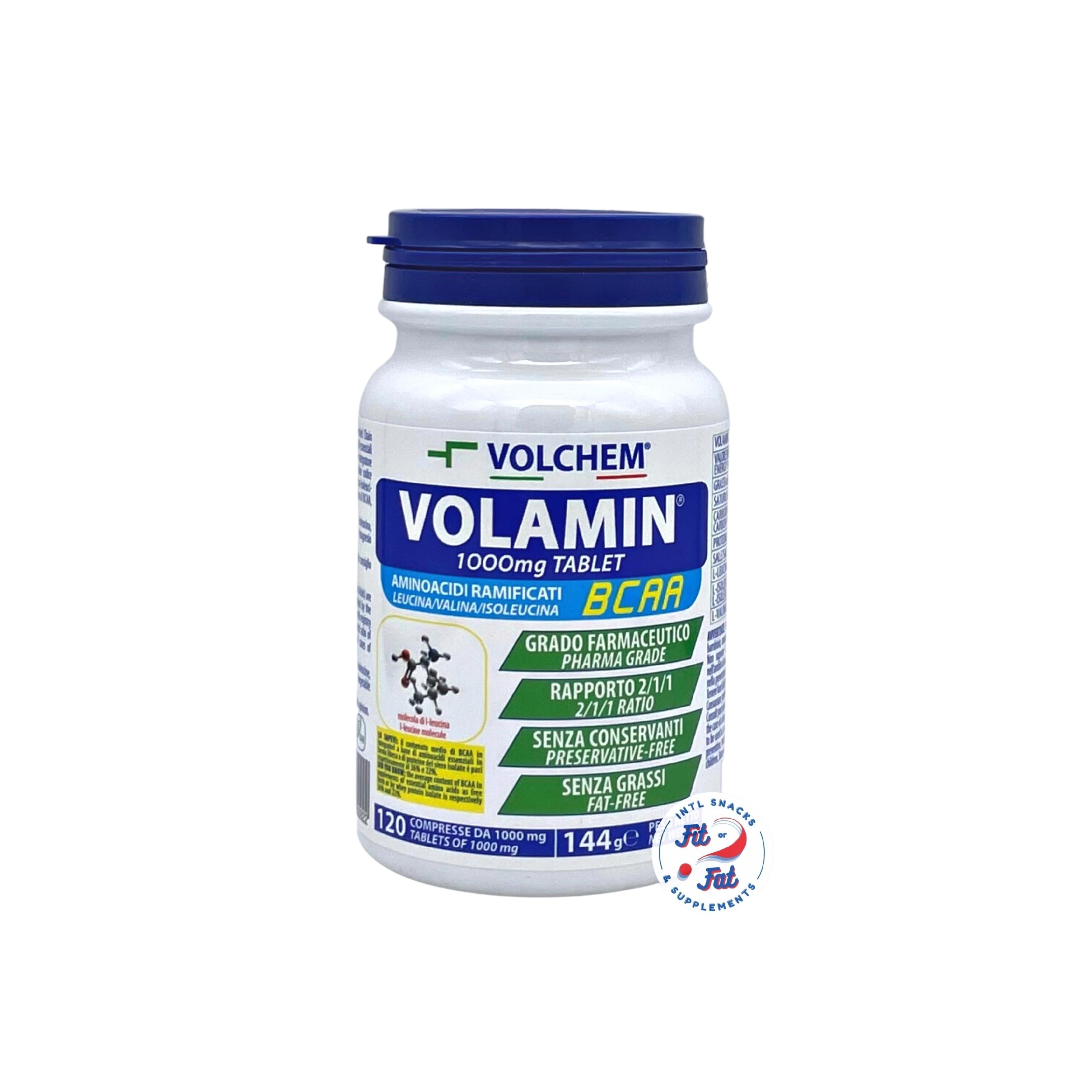 Volchem - Volamin  120 compresse (aminoacidi ramificati- bcaa)