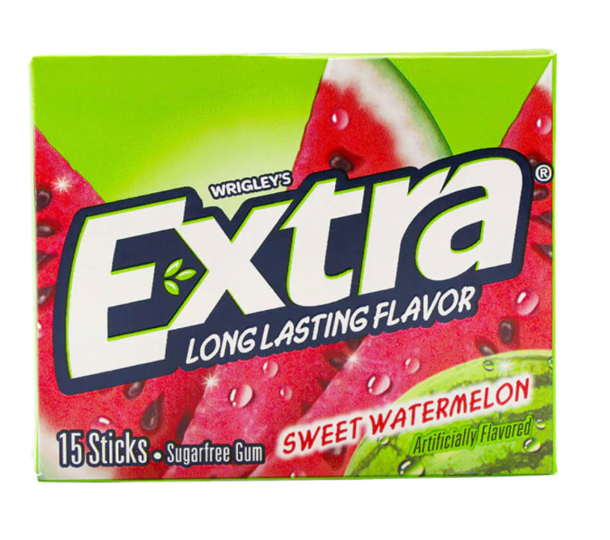 Wrigley’s - Extra gusto anguria 15 chewing gum